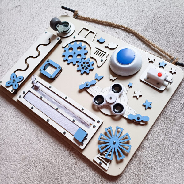 Busyboard tegelustahvel tumesinine-beež, S - Image 2